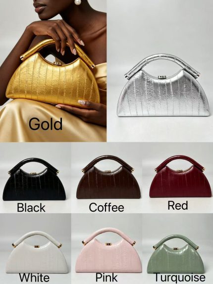 CN Factory Fashionable Classic new PU small hand-made bag shoulder slung fashion personality ladies dinner manufacturers wholesale